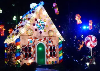 Des étoiles pleins les yeux en Moselle, c’est ça la féerie de Noël en Moselle.