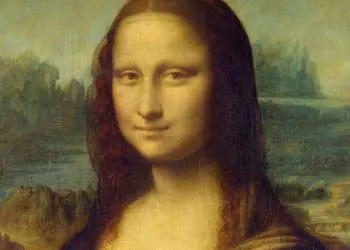 Léonard de Vinci, La Joconde (détail), 1503-1506, huile sur toile, 77 x 53 cm, Louvre, Paris / Léonard de Vinci