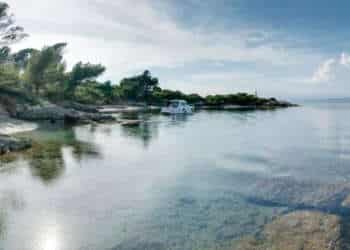 l'île des Embiez, France, Méditerranée