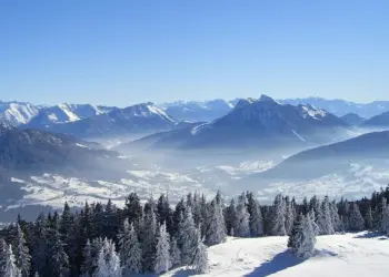 HIVER, MONTAGNE, NEIGE, FRANCE