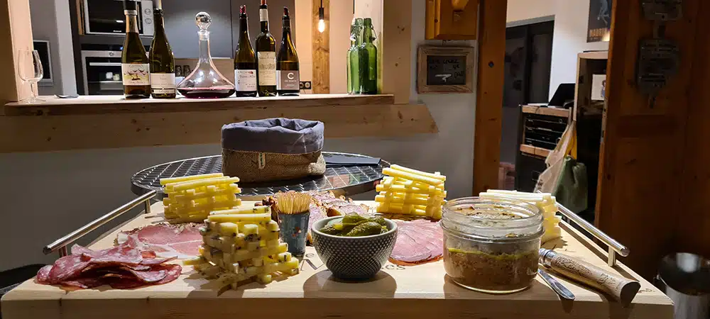 Dégustation à l'aveugle dans le Chablais. 