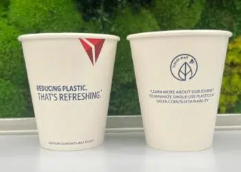 La stratégie de Delta pour se débarrasser de 3 000 tonnes de plastique à usage unique