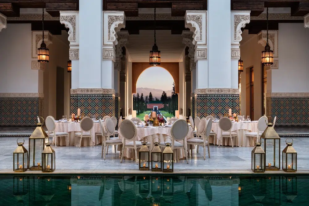 the Oberoi Marrakech 