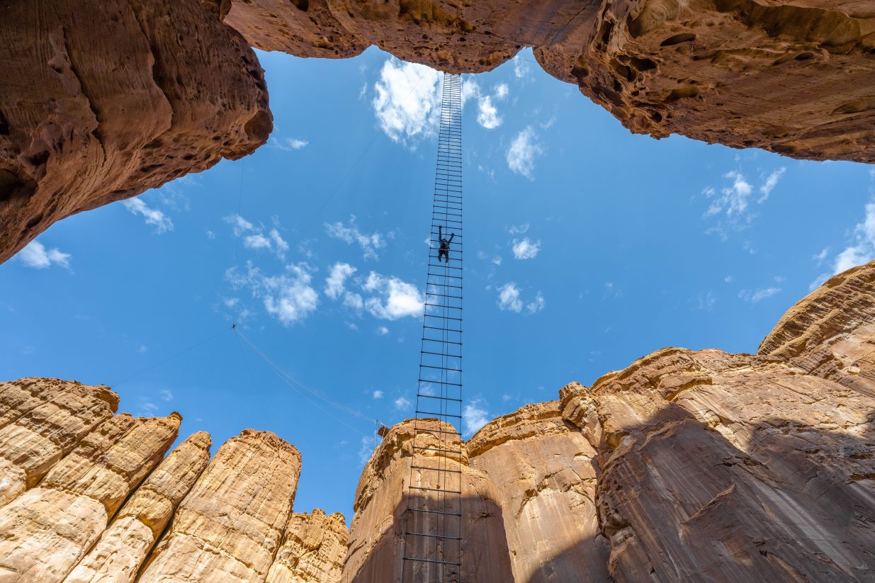 Adventure Hub Giant Swing, AlUla Moments