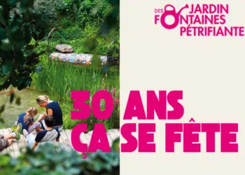 30 ans du jardin des fontaines pétrifiantes