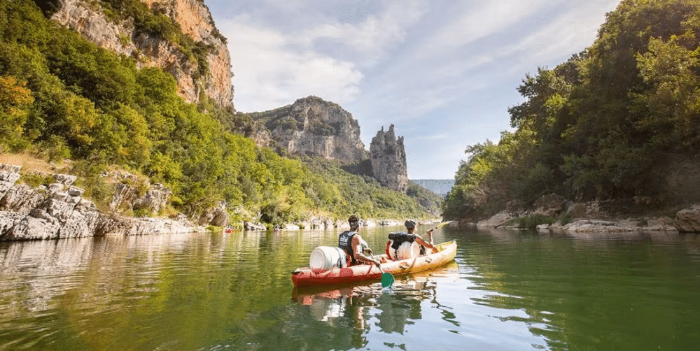 ’Ardèche en canoë kayak