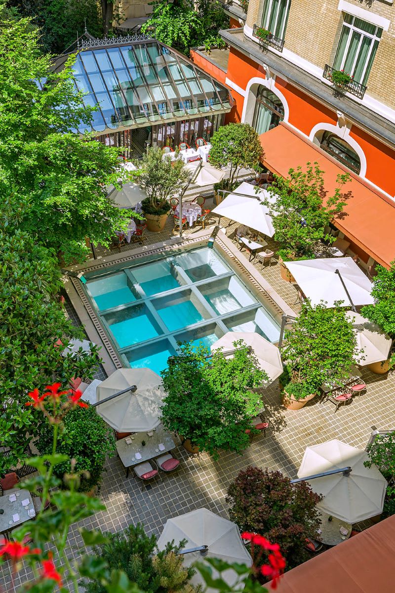 terrasse du Royal Monceau