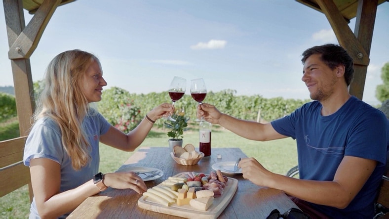 Pause sur la route du vin du Wurtemberg - ©Weinwege Würtemberg