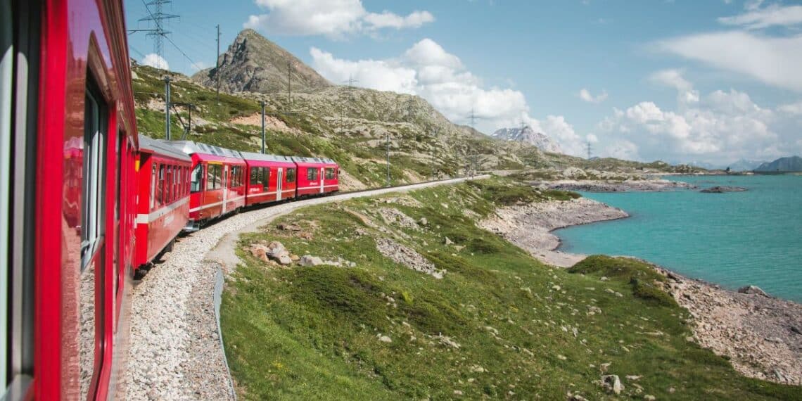 Le Bernina Express, Suisse-Italie