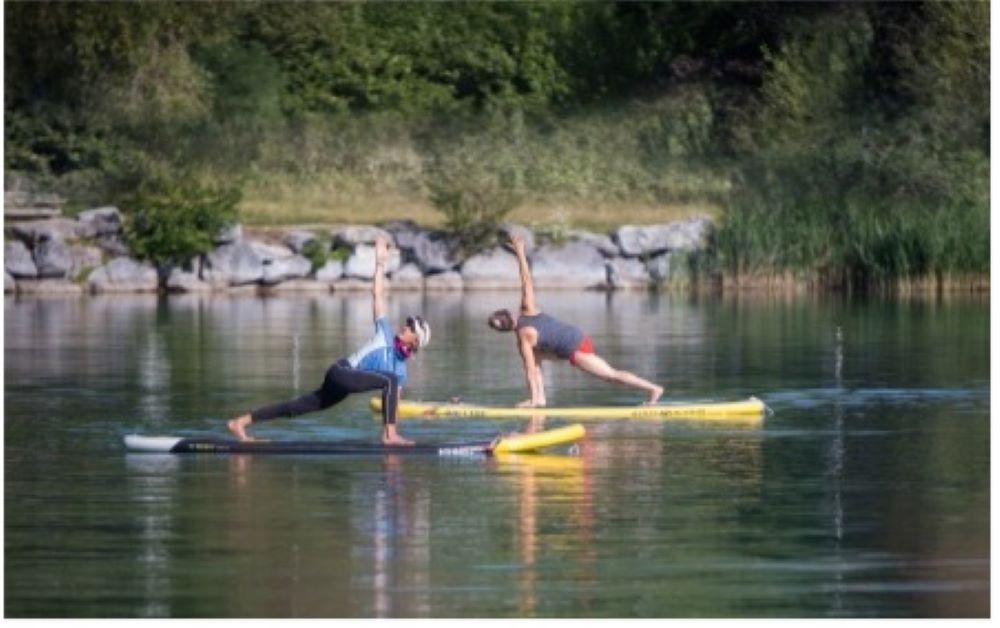 Pays des Ecrins, Yoga & paddle