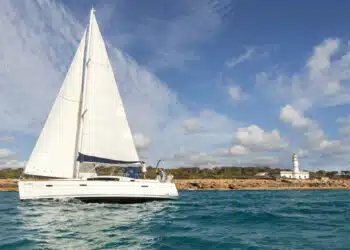 Naviguer le long de la côte majorquine